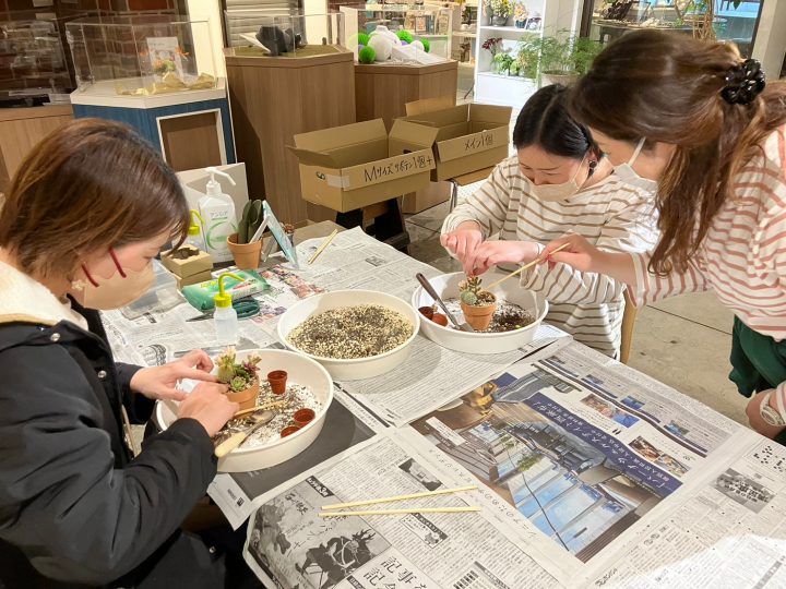 【キャンプできる庭】サンマルシェ出店